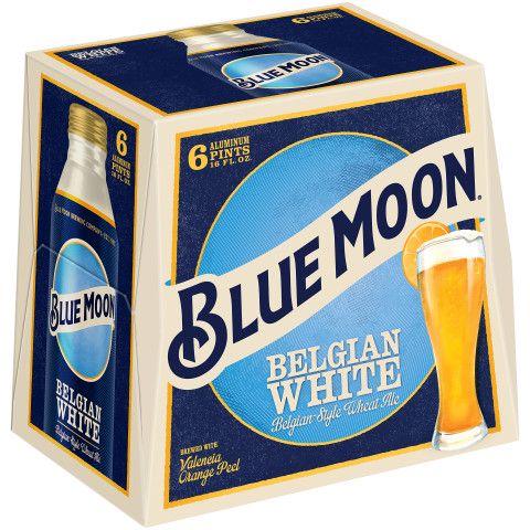 BLUE MOON ALUMINIUM PINT 6PK