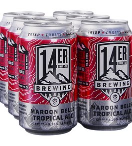 14 ER MAROON BELLS TROPICAL ALE 6PK
