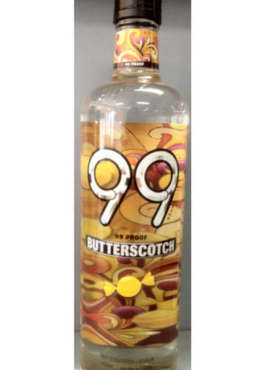 99 BUTTERSCOTCH 750ML