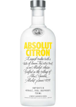 ABSOLUT CITRON 750ML