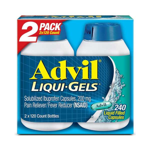ADVIL LIQUI GELS 2PK