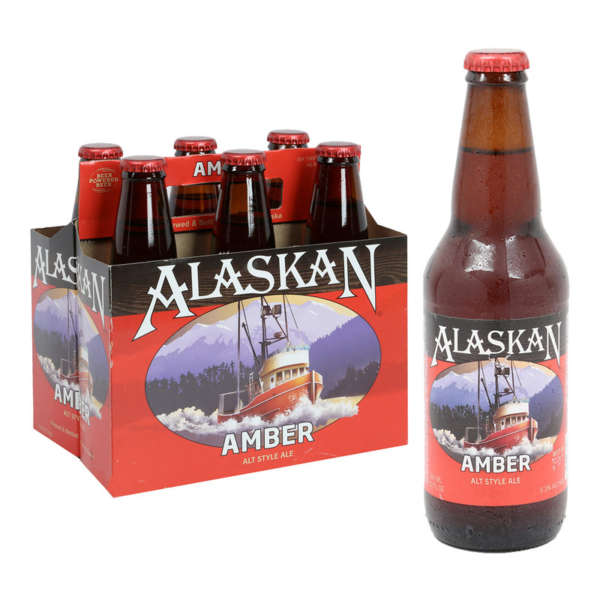 ALASKAN AMBER BTLS 6PK