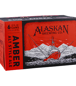 ALASKAN AMBER STYLE ALE 6PK CANS