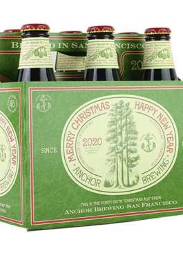ANCHOR MERRY CHRISTMAS 6PK