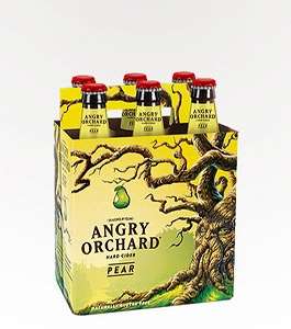 ANGRY ORCHARD PEAR CIDER 6PK BTLS