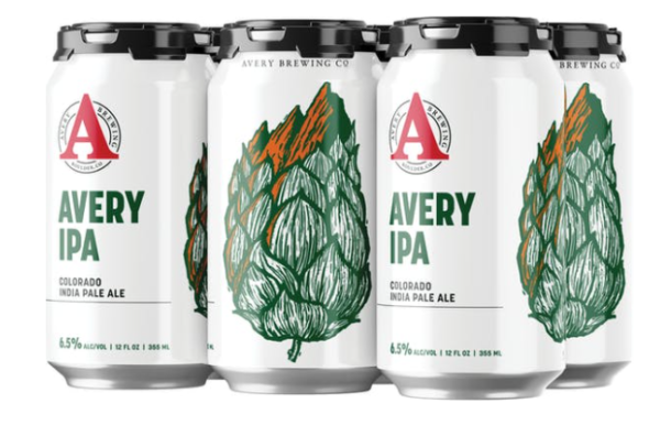 AVERY INDIAN PALE ALE 6PK CANS
