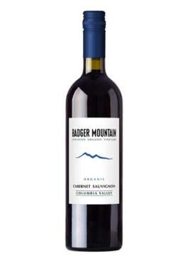 BADGER MOUNTAIN CAB SAUV ORGANIC 750 ML