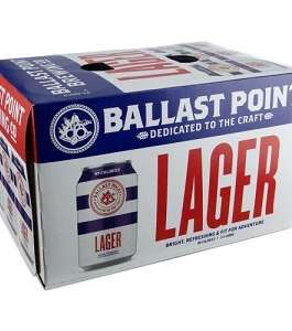 BALLAST POINT LAGER 6 PK BOX