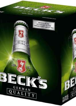BECKS BTLS 12PK