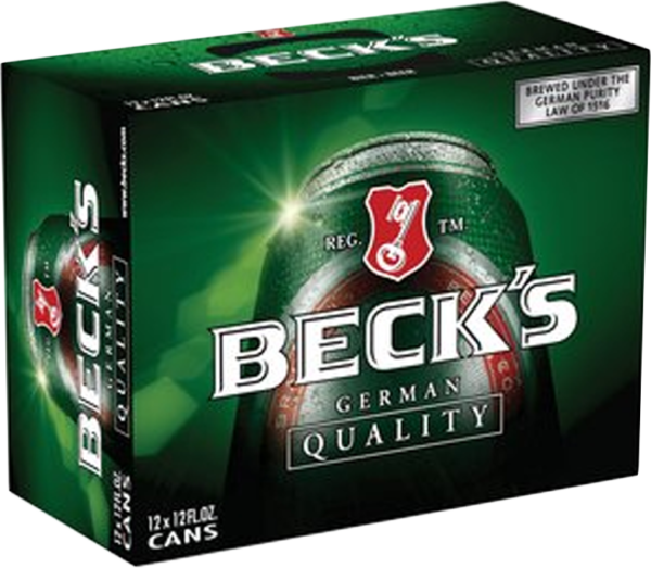 BECKS CANS LAGER 12PK