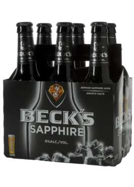 BECKS SAPPHIRE 6PK