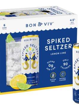 BON & VIV SPIKED LEMON LIME 6PK