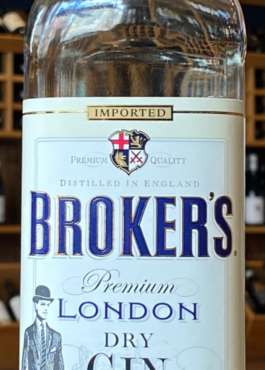 BROKER'S LONDON DRY GIN 750ML