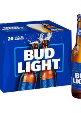 BUD BTLS 12OZ 20PK