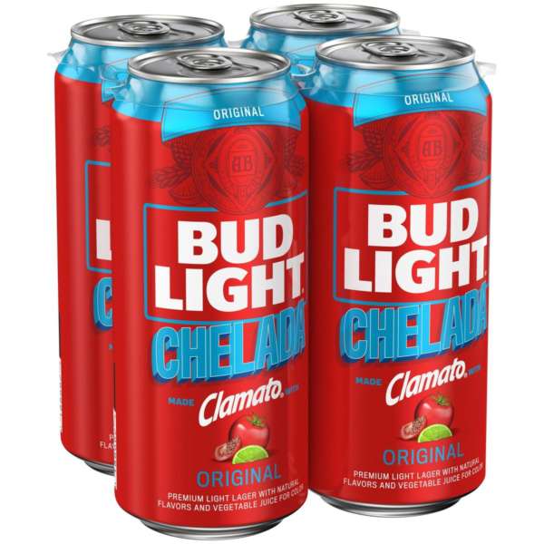 BUD CHELADA 16OZ 4PK