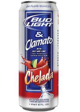BUD LIGHT & CLAMATO 24OZ