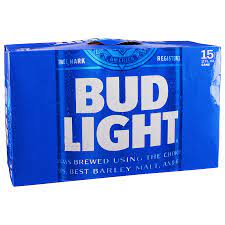 BUD LIGHT CN 12OZ 15PK