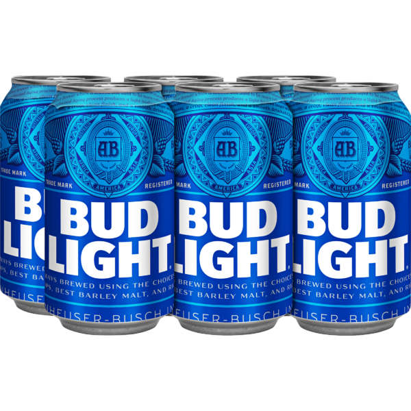 BUD LIGHT CN 12OZ 6PK