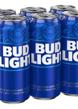BUD LIGHT CN 160Z 6PK CANS