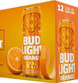BUD LIGHT ORANGE CN 12OZ 12PK