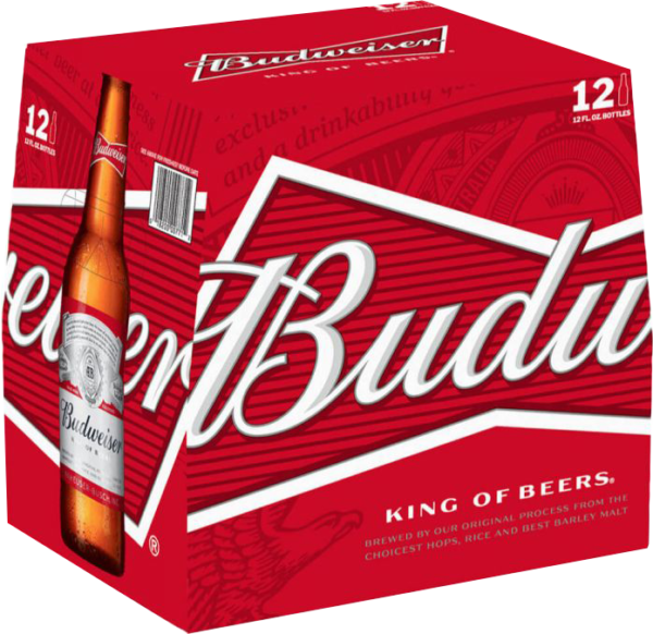 BUDWEISER 12OZ 12PK  BTLS