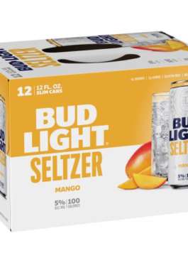 BUD LT SELTZER MANGO 12OZ 12PK CN