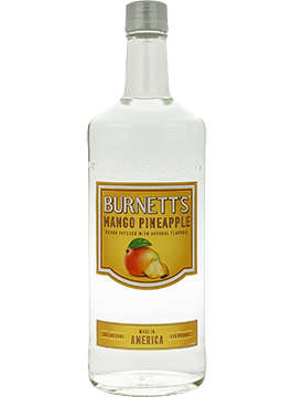 BURNETTS MANGO PINEAPPLE 750ML