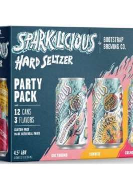 BOOTSTRAP SPARKALICIOUS HARD SELTZER 12 PK CANS