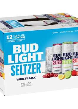 BUD LIGHT SELTZER VARIETY 12OZ 12PK CN
