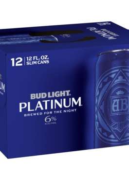 Bud Light Platinum 12PK 12OZ CNS