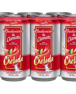 BUDWEISER AND CLAMATO 6PK CANS