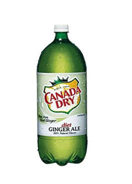 CANADA DRY DIET GINGER ALE 33.8OZ