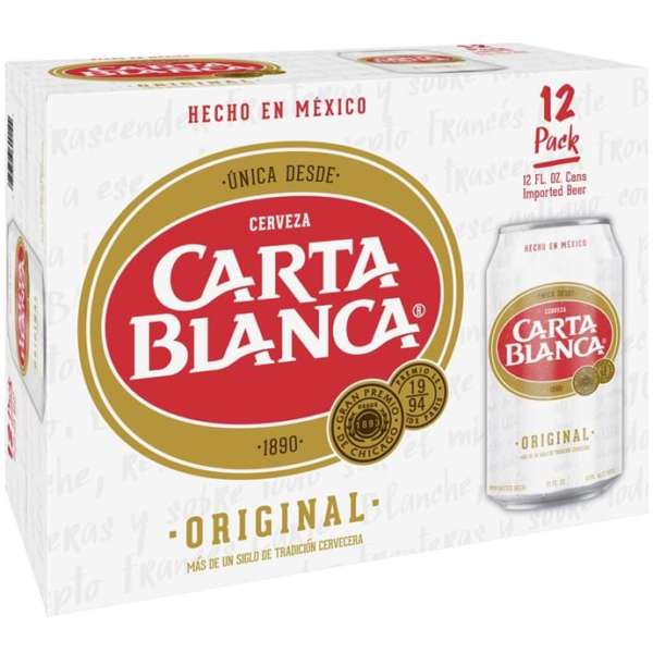 CARTA BLANCA LAGER BTLS 12OZ