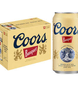 COORS  BANQUET 12PK CANS