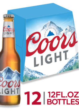 COORS LIGHT BTLS 12PK