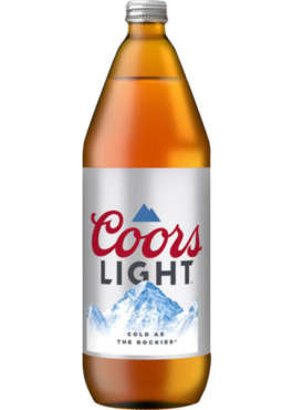 COORS LIGHT BTLS 40OZ