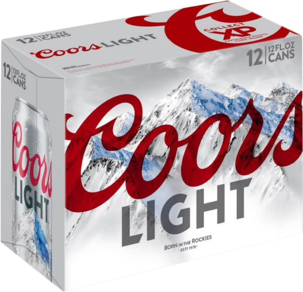 COORS LIGHT CN 12PK