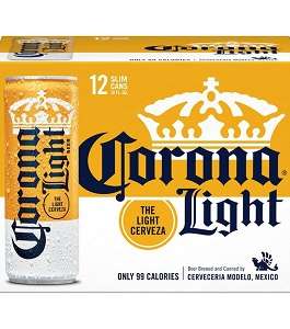 CORONA LIGHT 12 PK CANS