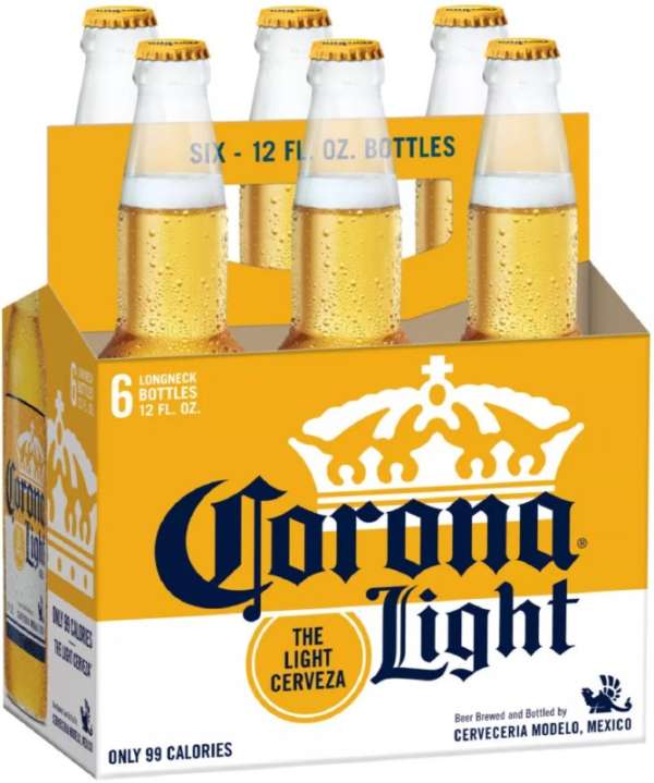 CORONA LIGHT BTLS 6PK