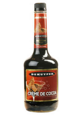 DE KUYPER  CREME DE CACAO DARK 750ML