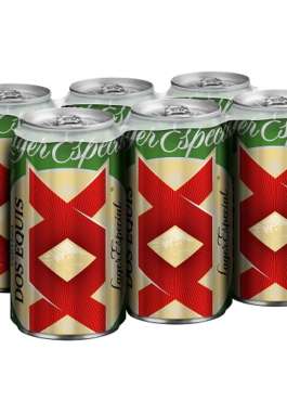 DOS EQUIS 12OZ CANS 6PK