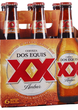 DOS EQUIS AMBER BTLS 12OZ 6PK