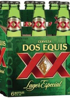 DOS EQUIS LAGER BTLS 12OZ 6PK