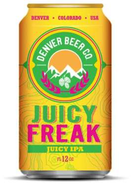 DENVER BEER JUICY FREAK IPA 6PK CANS