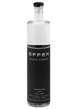 EFFEN VODKA BLACK CHERRY 750ML