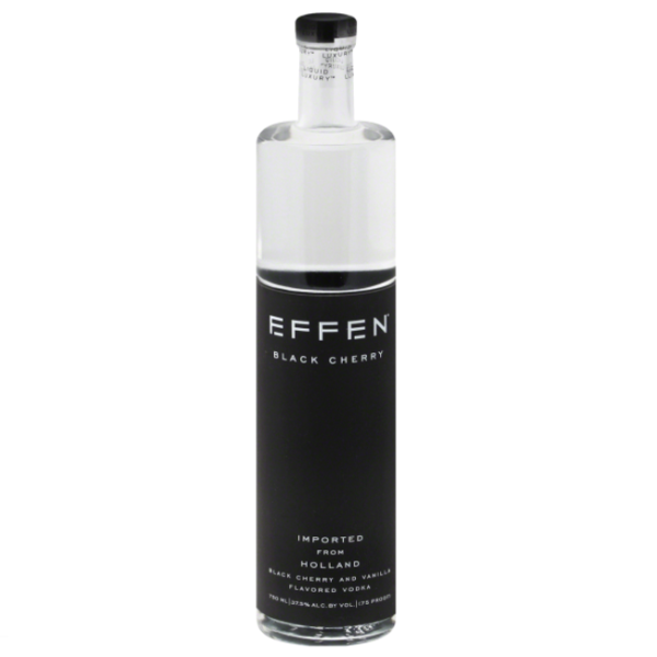 EFFEN VODKA BLACK CHERRY 750ML