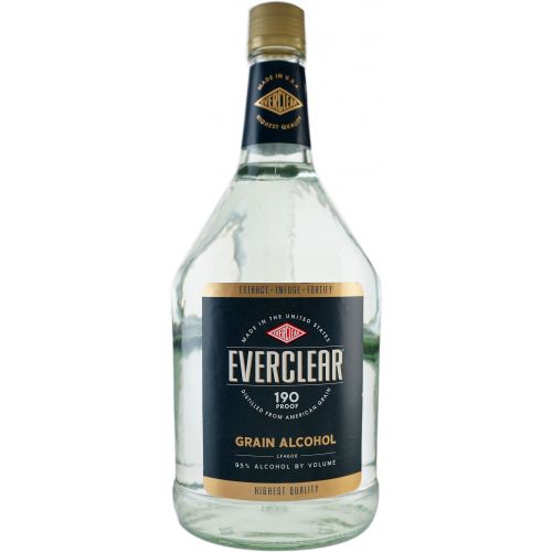 EVERCLEAR 190 PROOF GRAIN ALCOHOL 1.75L GV WINE & SPIRITS