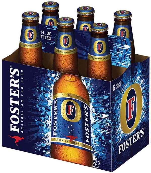 FOSTERS LAGER BTLS 6PK