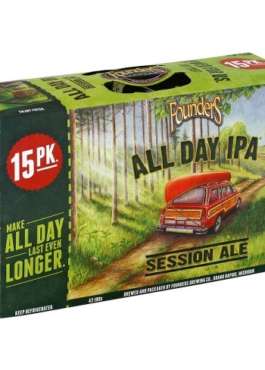 FOUNDER'S ALL DAY 15PK  CANS