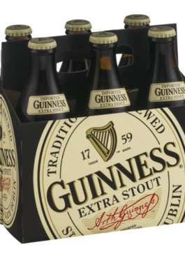 GUINNESS EXTRA STOUT 6PK